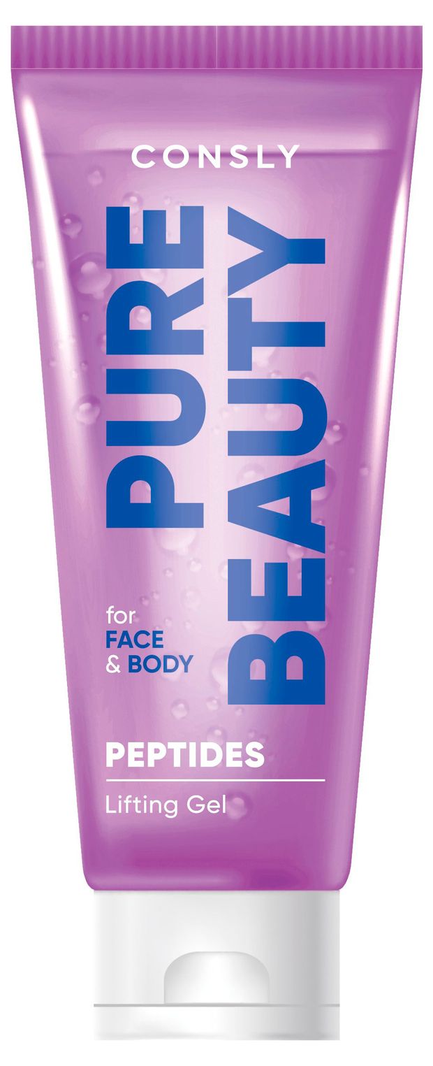 Гель-лифтинг для лица и тела CONSLY Pure Beauty с комплексов пептидов Корея, 200 мл