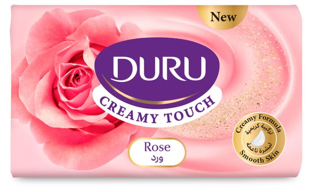 Мыло туалетное Duru creamy touch роза Малайзия, 165 г