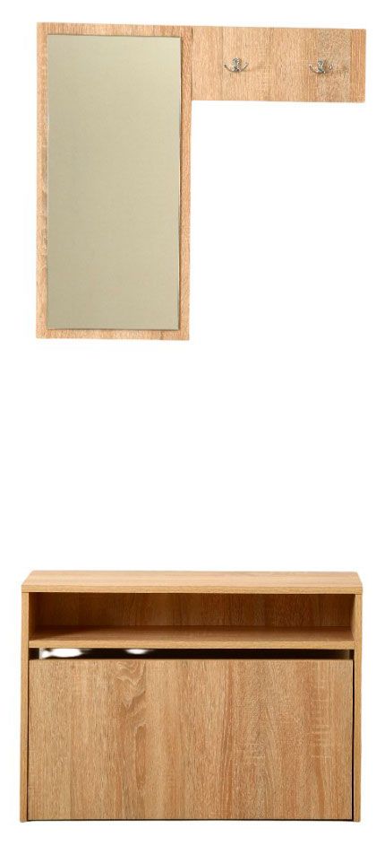 Прихожая Визит дуб сонома, 75х18х180 см