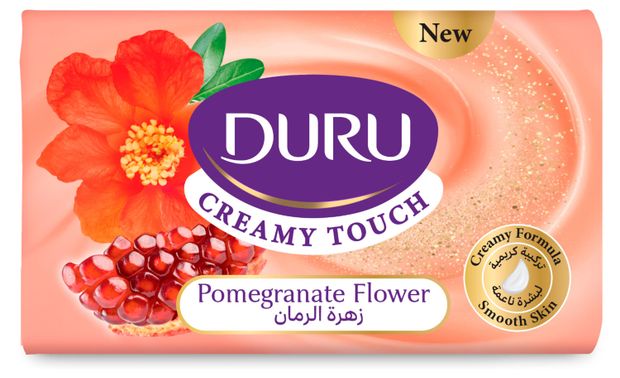 Мыло туалетное Duru creamy touch цветок граната Малайзия, 165 г