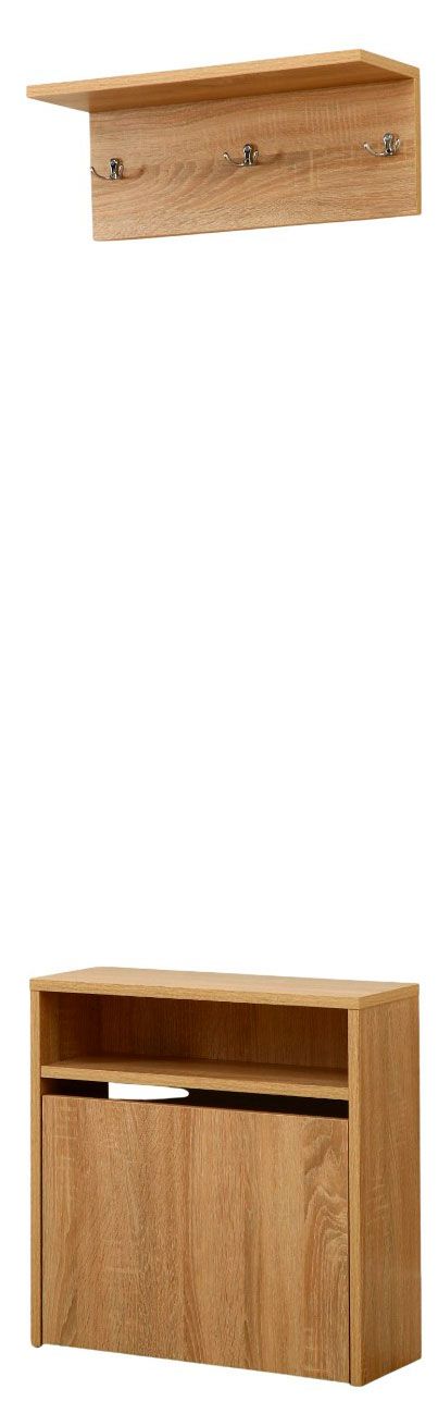 Прихожая Вена дуб сонома 18х52х180 см 2599₽