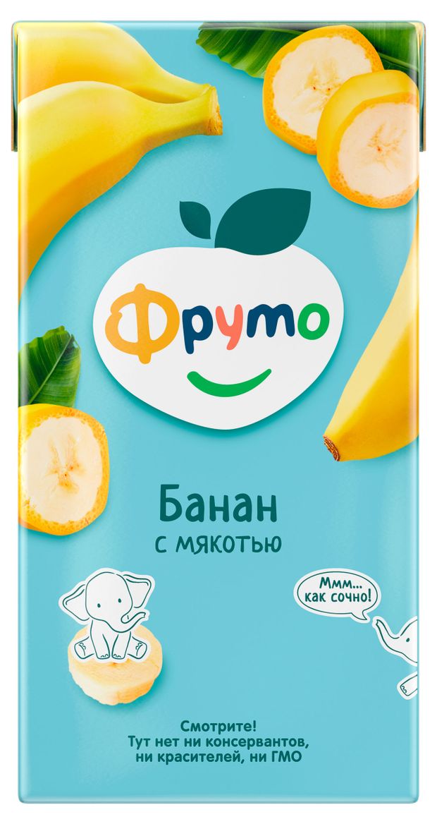 Нектар Фруто Банан с мякотью с 3 лет, 500 мл