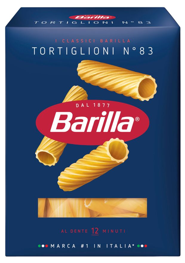 Макаронные изделия Barilla Тортильони 83 из твердых сортов пшеницы, 450 г