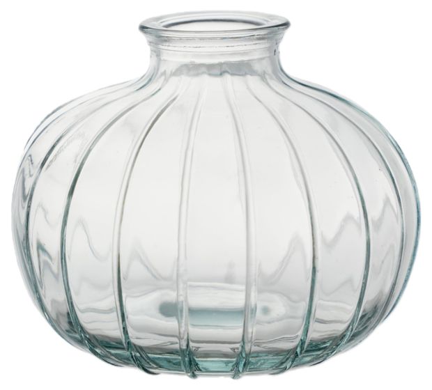 Ваза декоративная Actuel Моника прозрачная, 9 см