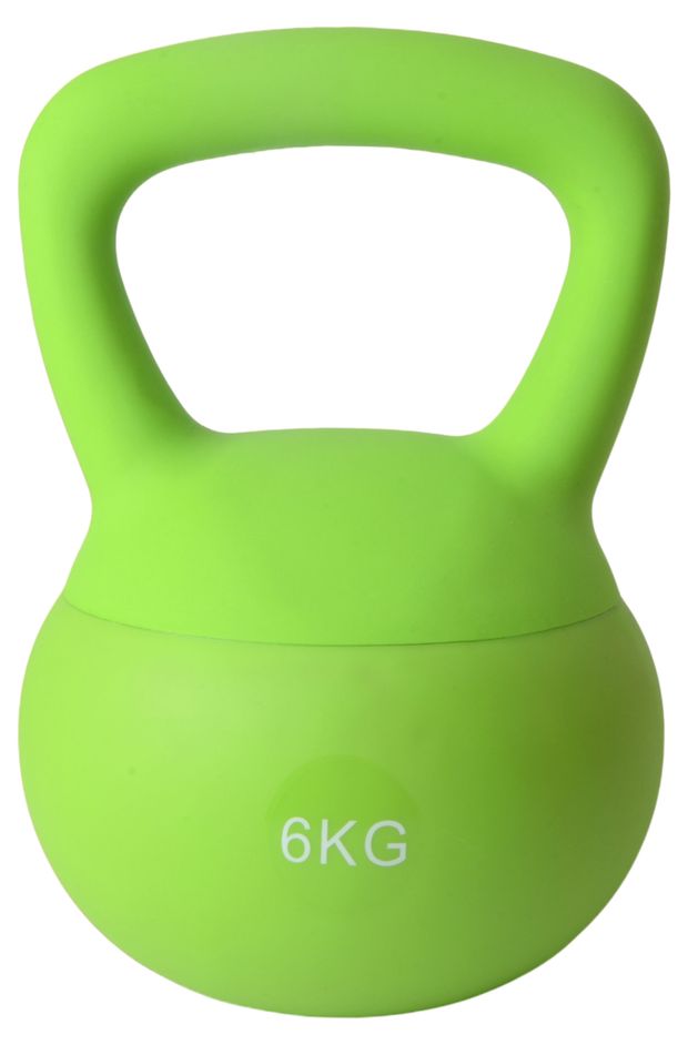 фото Гиря cup's зеленая, 6 кг