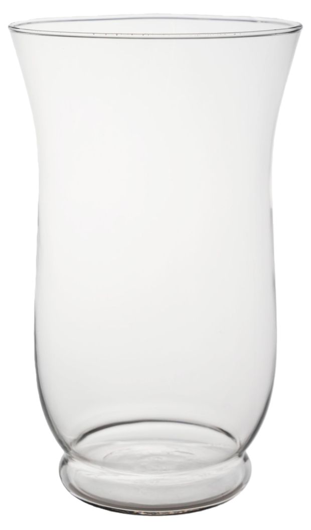 Ваза Actuel Афина стеклянная прозрачная, 25 см