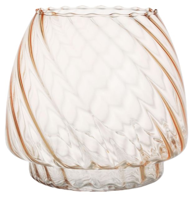 Ваза Actuel Виктория стеклянная прозрачная, 14,5 см