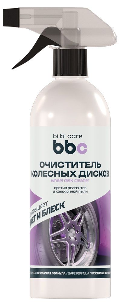 Очиститель колесных дисков bi bi care, 500 мл