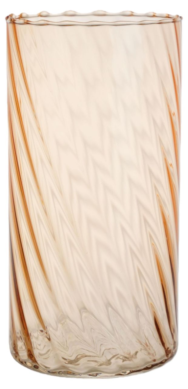 Ваза Actuel Виктория цилиндр стеклянная прозрачная, 20 см
