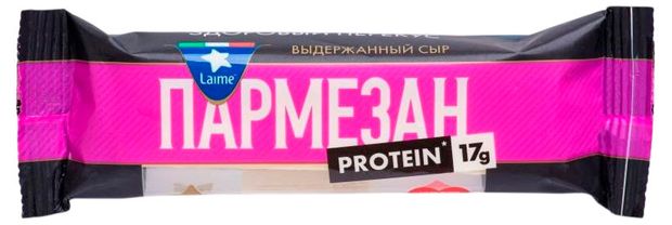 Сыр твердый Laime Пармезан стик высокобелковый 40 БЗМЖ 50 г 125₽