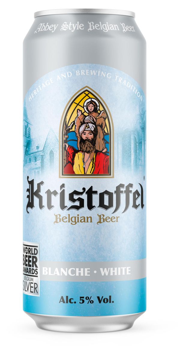 Пивной напиток светлый Kristoffel White 5% Бельгия, 0,5 л