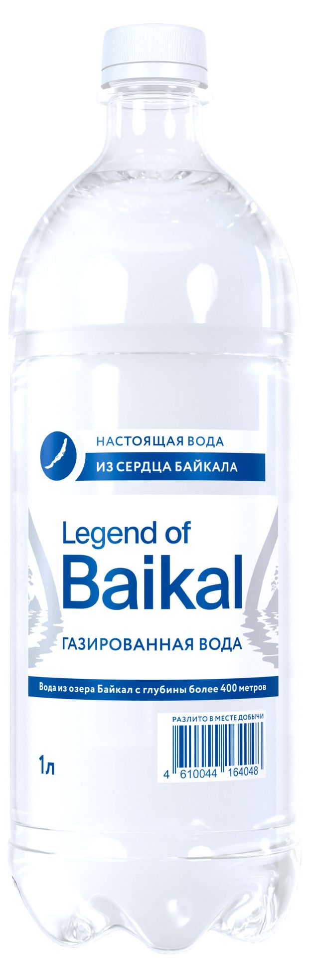 Вода питьевая Legend of Baikal газированная 1 л 155₽