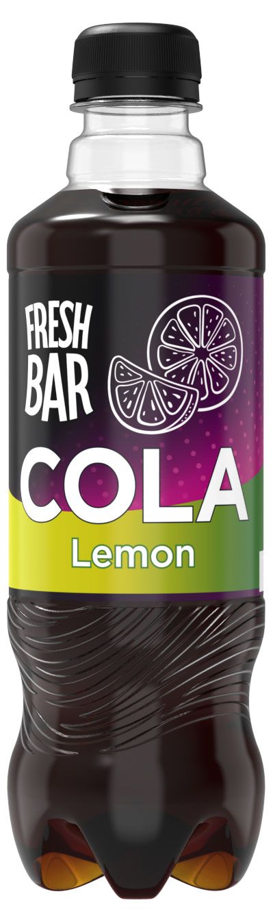 Напиток газированный Fresh Bar Кола со вкусом лимона 480 мл 60₽