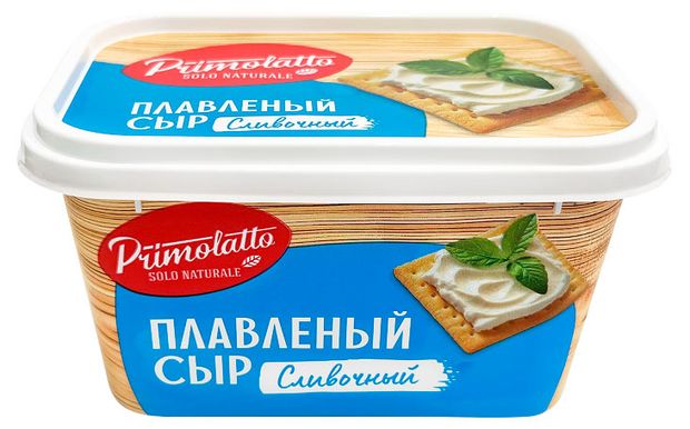 Сыр плавленый сливочный Primolatto БЗМЖ, 380 г