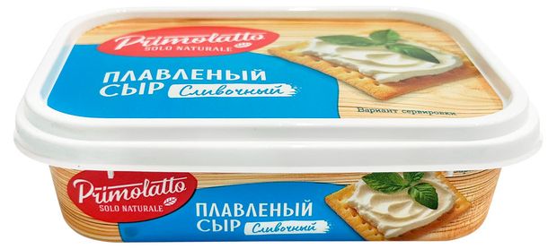 Сыр плавленый сливочный Primolatto БЗМЖ, 190 г