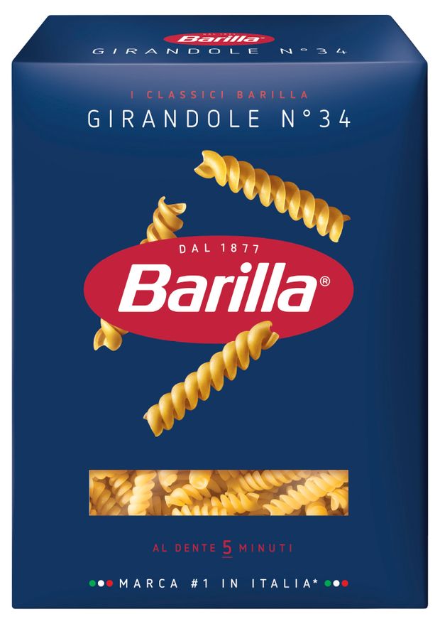 Макаронные изделия Barilla Джирандоле 34 из твердых сортов пшеницы 450 г 100₽