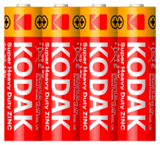 Батарейки Kodak R6 AA 4 шт 90₽