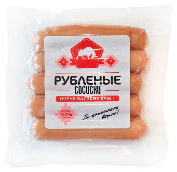 Сосиски вареные ТАВР Рубленые, 275 г