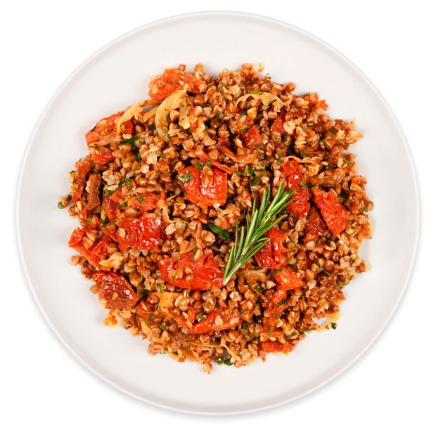 Каша гречневая АШАН с вялеными томатами вес 300₽