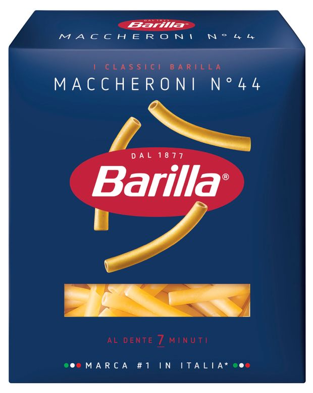 Макаронные изделия Barilla Маккерони 44 из твердых сортов пшеницы 450 г 120₽