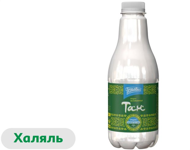 Напиток кисломолочный Тан Первый вкус халяль 0,5% БЗМЖ охлажденный, 900 г