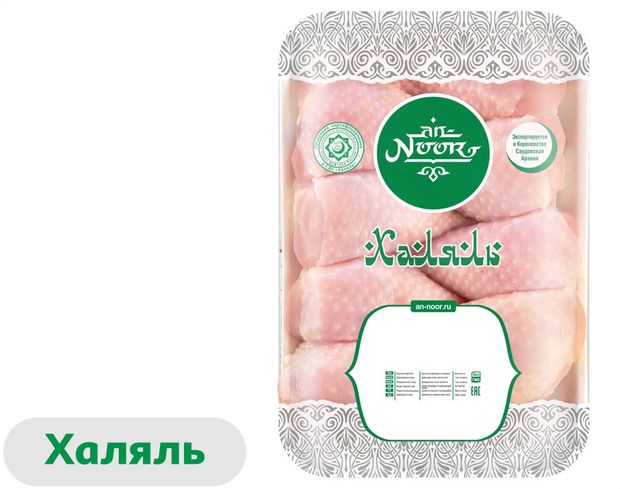 Голень цыпленка-бройлера An-Noor Халяль охлажденная, ~ 1,2 кг