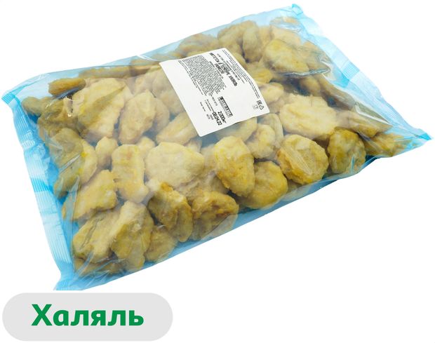 Наггетсы куриные в темпуре Челны-Бройлер horeca халяль замороженные, 2 кг