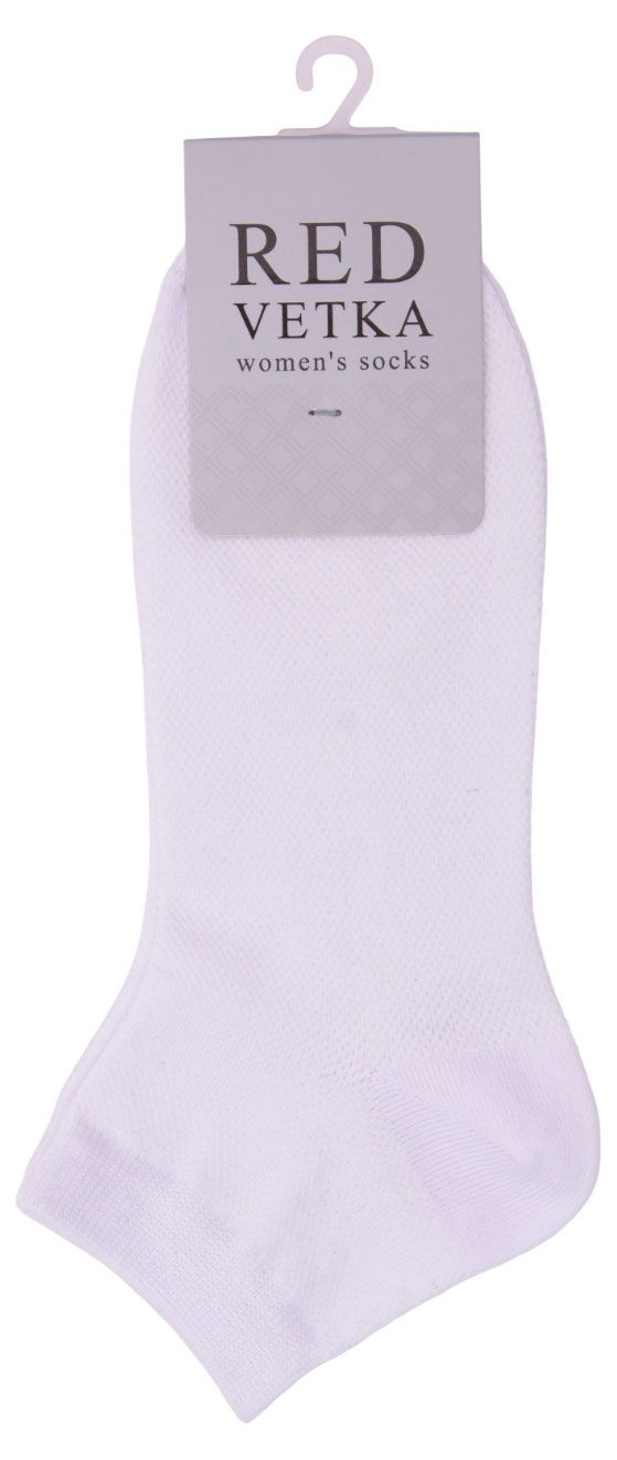 Носки женские Красная Ветка укороченные белые, р. 23-25