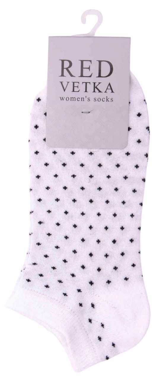Носки женские Красная Ветка укороченные белые, р. 23-25