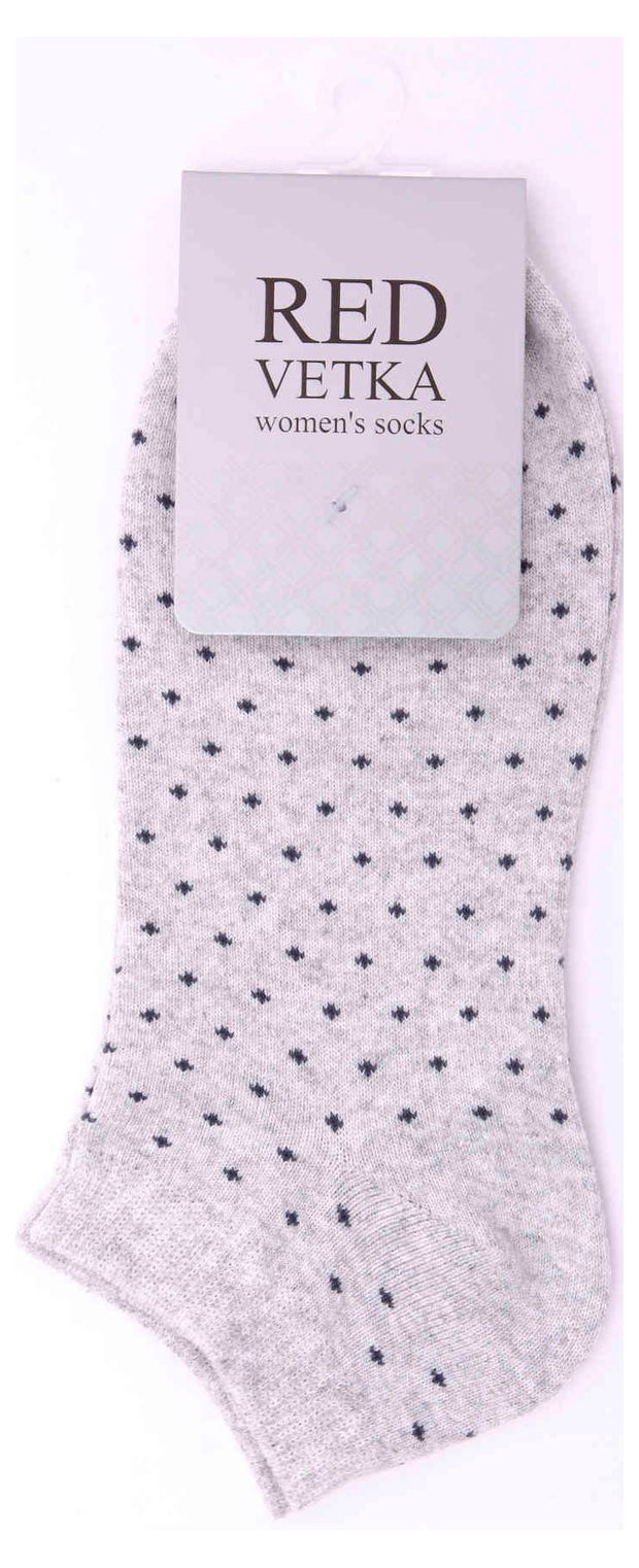 Носки женские Красная Ветка укороченные серые, р. 23-25