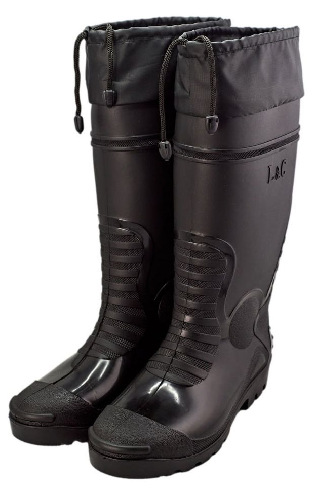 Сапоги мужские Light-Company резиновые утепленные с манжетом, р 41-46