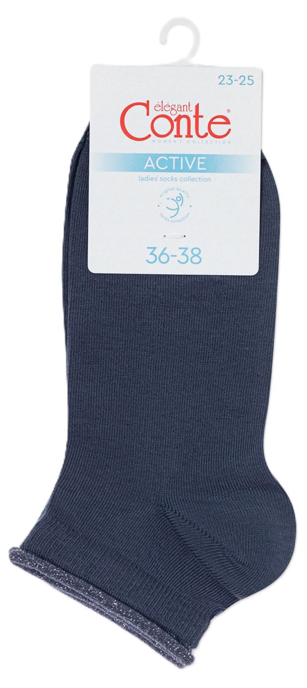 Носки женские Conte Elegant Active джинсовые, р. 23-25