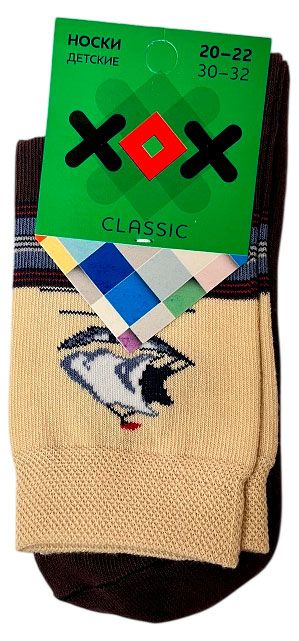 Носки детские для мальчика ХОХ Парусник, р. 22