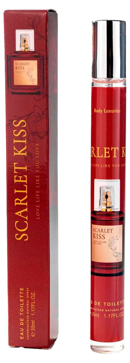 Туалетная вода для женщин и мужчин Body Luxuries Scarlet Kiss Китай, 35 мл