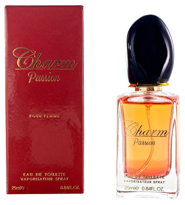 Туалетная вода для женщин Body Luxuries Charm Passion красный Китай, 25 мл