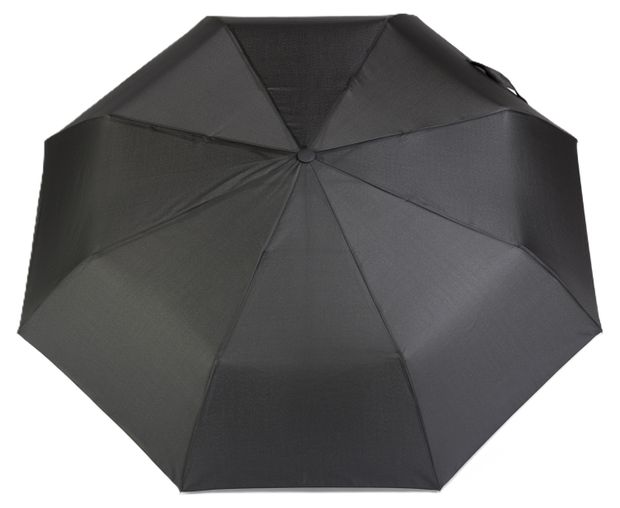 Зонт мужской Jin 3 сложения полный автомат черный, 1 шт