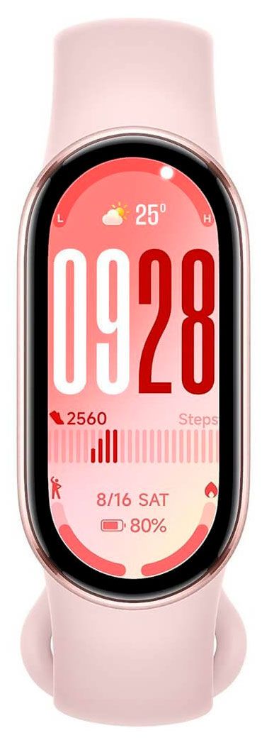 Фитнес-браслет Xiaomi Smart Band 10 розовый 4000₽