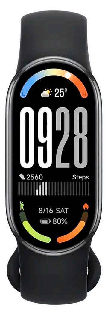 Фитнес-браслет Xiaomi Smart Band 10 черный 4000₽