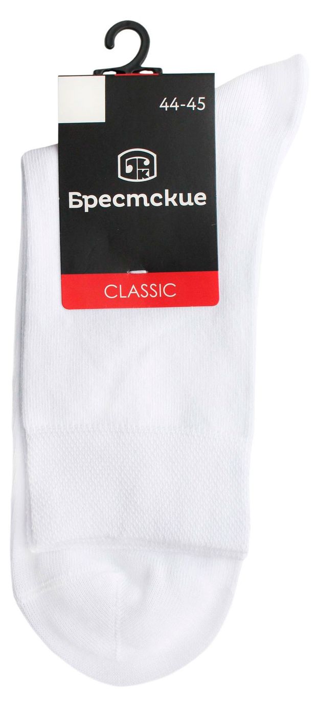 Носки мужские Брестские белые, р. 29