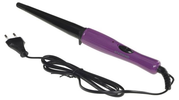 Щипцы для волос Starwind SHE3101 фиолетовые 500₽