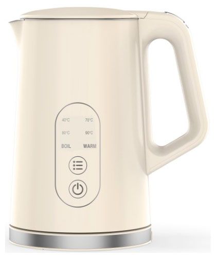 Чайник электрический HYUNDAI HYK-S3605 2200 Вт кремовый 17 л 1800₽