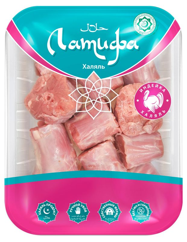 Шеи индейки Латифа Халяль охлажденные 600 г 245₽