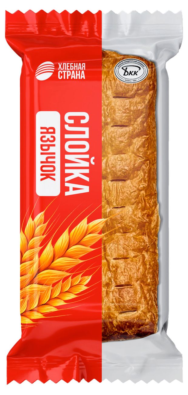 Слойка Язычок в упаковке, 50 г
