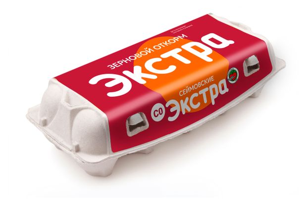 Яйца куриные Зерновой откорм С0 коричневое, 10 шт