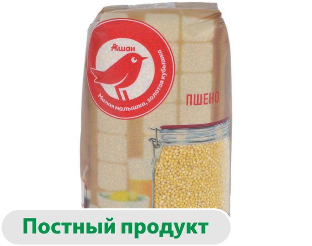 Пшено АШАН Красная птица, 800 г