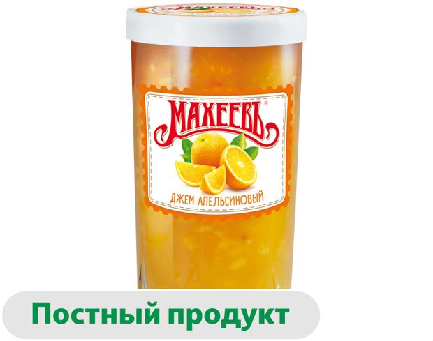 Джем МАХЕЕВЪ апельсиновый, 400 г