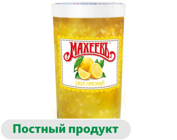 Джем МАХЕЕВЪ лимонный, 400 г