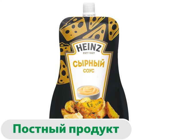 Соус Heinz Сырный 200 г 120₽