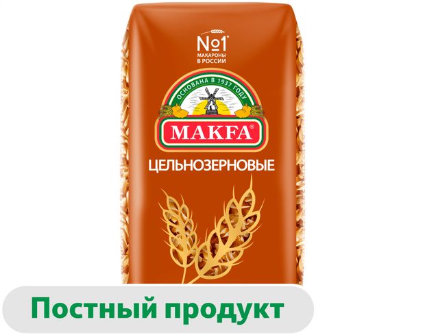 Макаронные изделия Makfa цельнозерновые спирали 450 г 70₽