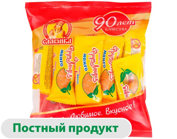 Конфеты желейные Фрутландия со вкусом манго, 194 г